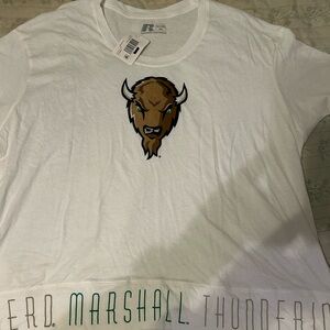 Russell Athletic White Crewneck T-Shirt